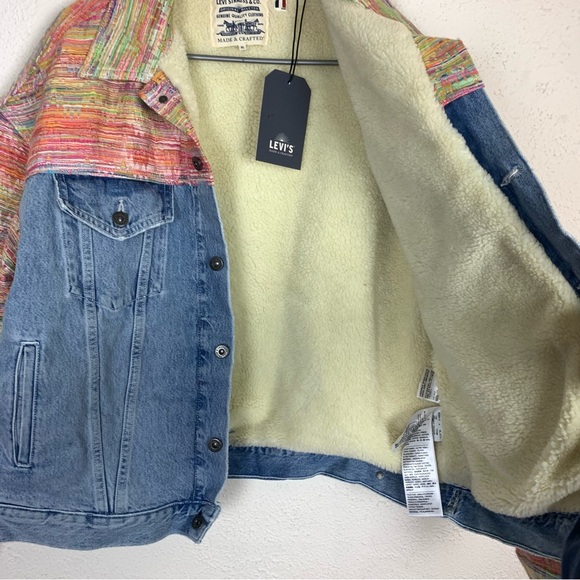 NWT Levi’s ski bunny trucker jacket size xl - Picture 9 of 12